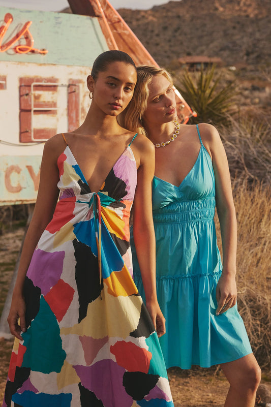 Sabina Dress - Summer Colorblock