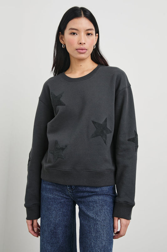 Sonia Sweatshirt - Washed Black