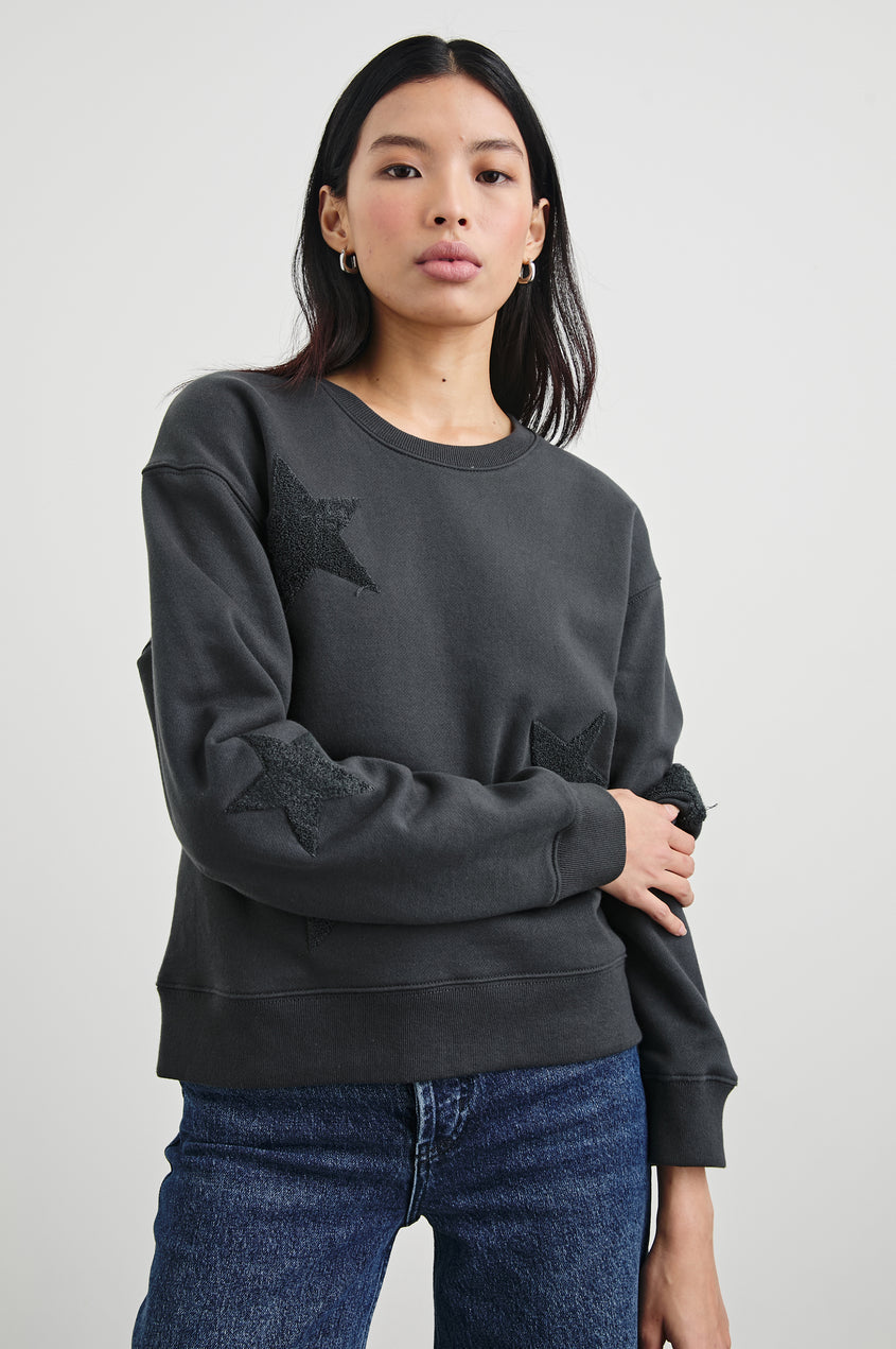 Sonia Sweatshirt - Washed Black