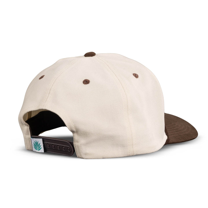 Cowboy Country Club Hat - Cream/Brown