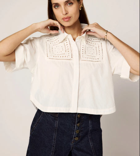 Montana Blouse - Ivory