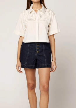 Montana Blouse - Ivory