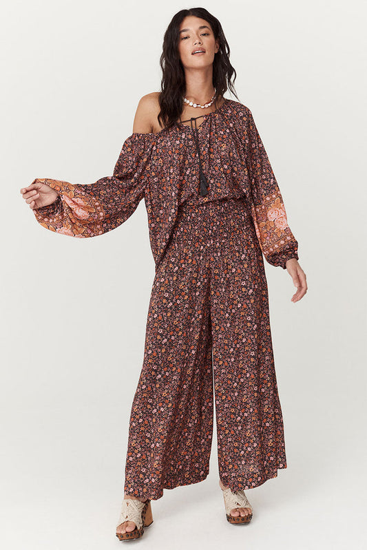 Love Jetty Wide Leg Pant - Balmy Nights