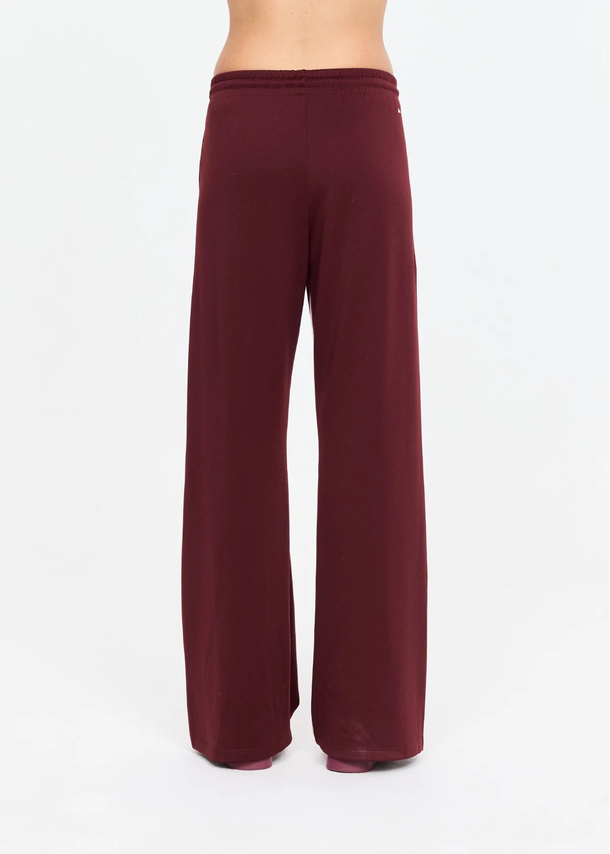Marnie Wide Leg Pant - Bordeaux