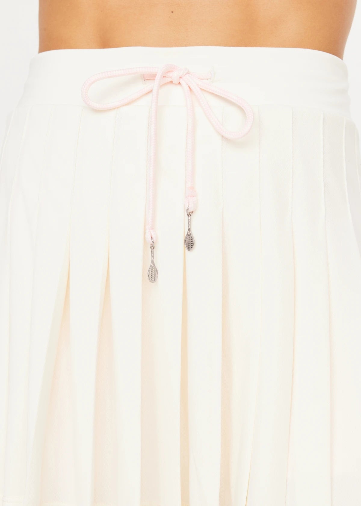 Cadiz Pleated Skirt - Cream