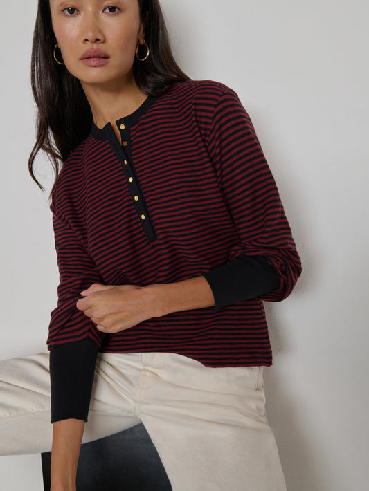 Victoria Henley - Mini Truffle Stripe