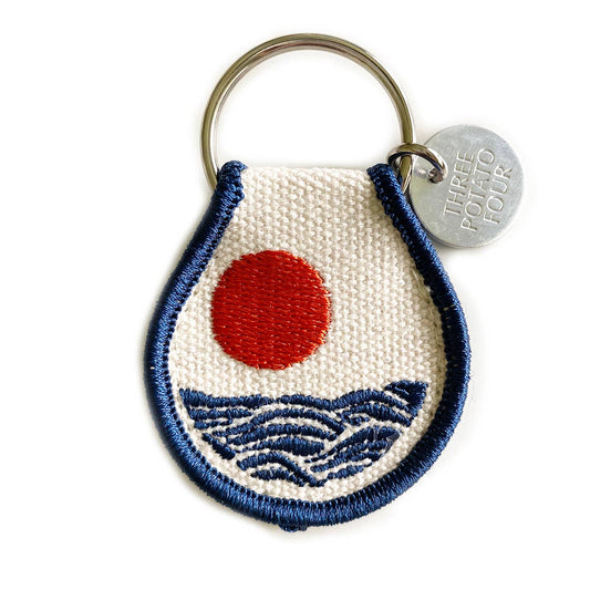 Patch Keychain - Sun & Waves