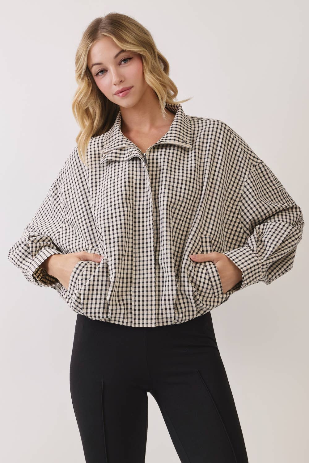 Gingham Jacket