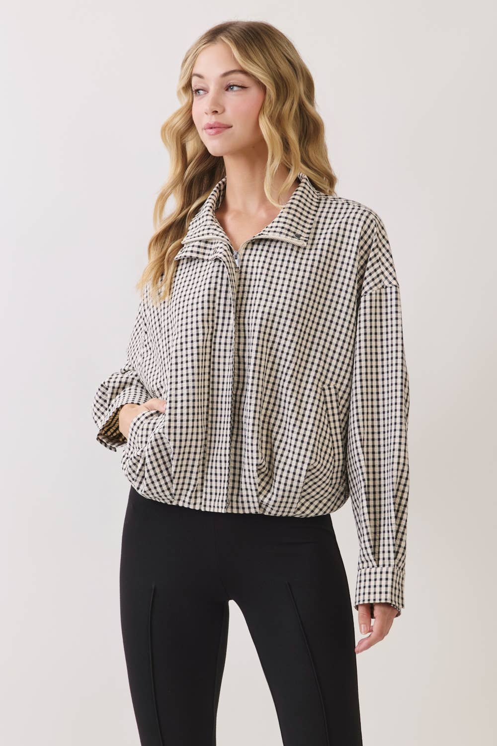 Gingham Jacket