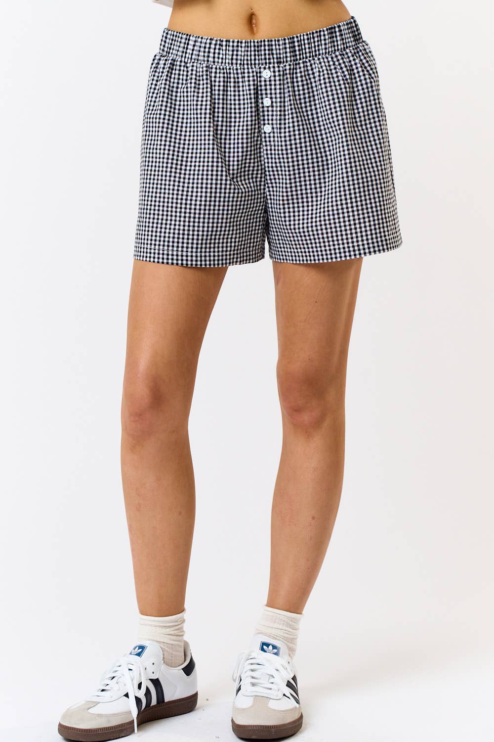 GINGHAM BOXER SHORTS