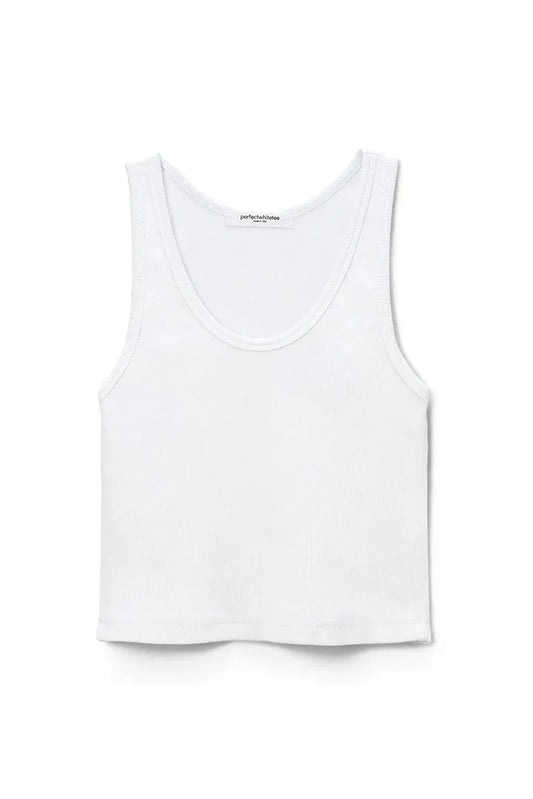 Blondie Tank - White