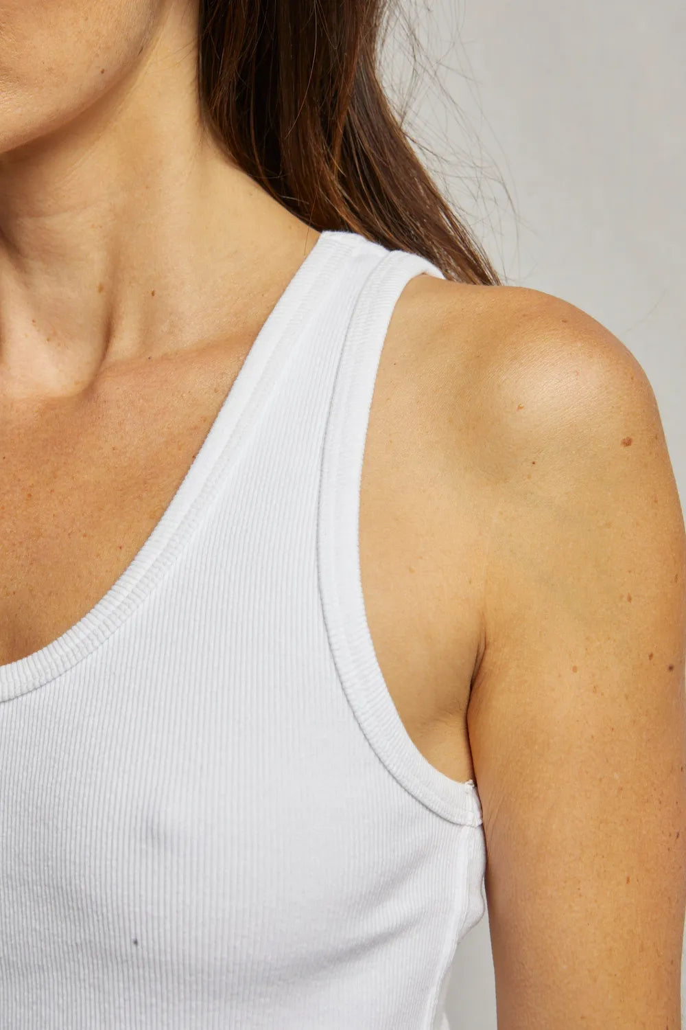 Blondie Tank - White