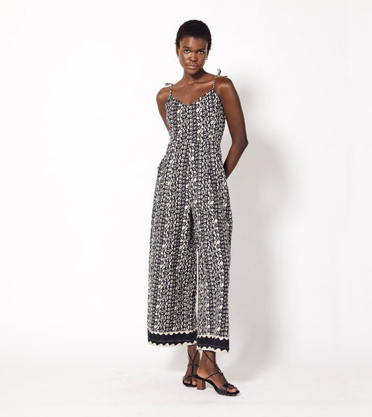 Briony Jumpsuit - Paseo Print