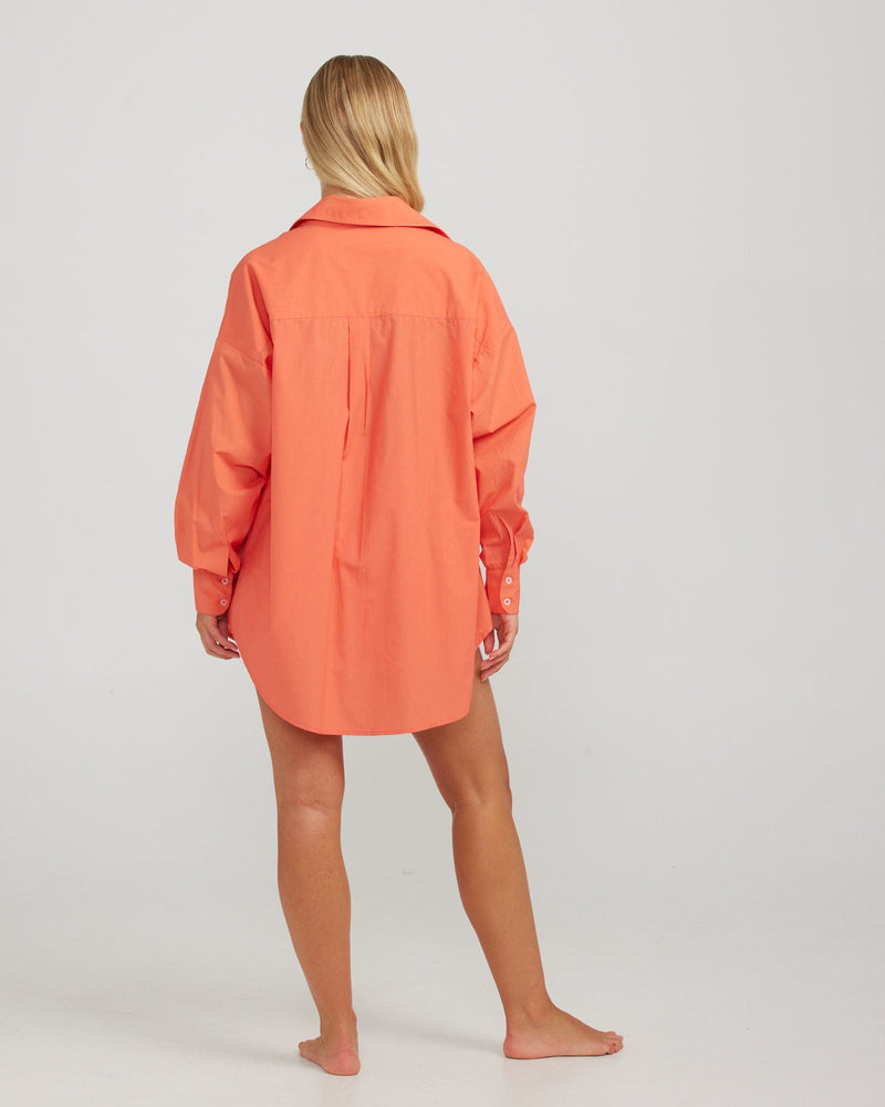 Maple Shirt - Coral