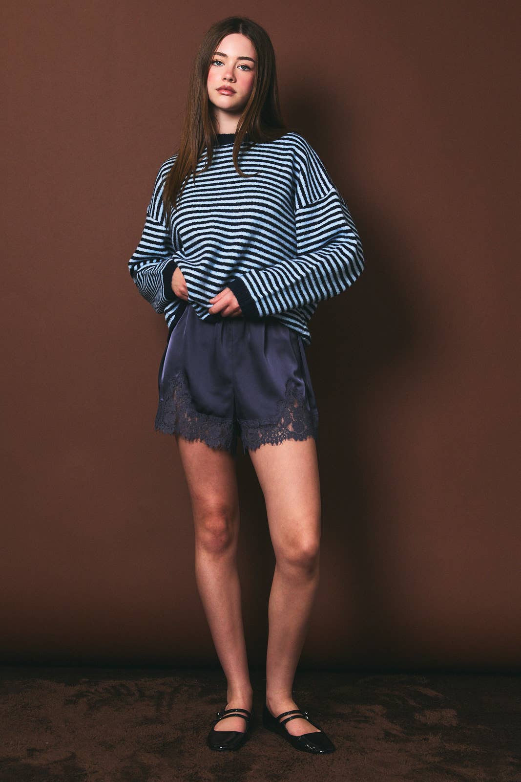 Coco Shorts - Midnight Blue