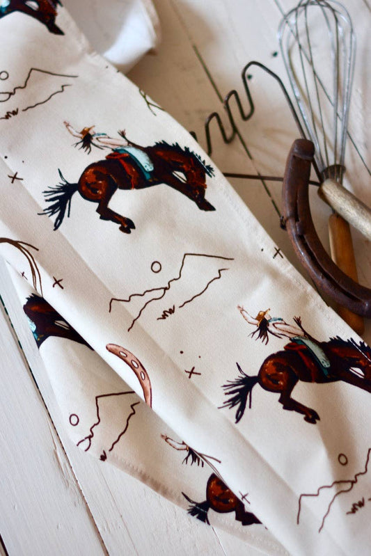 Cowgirl Tea Towel