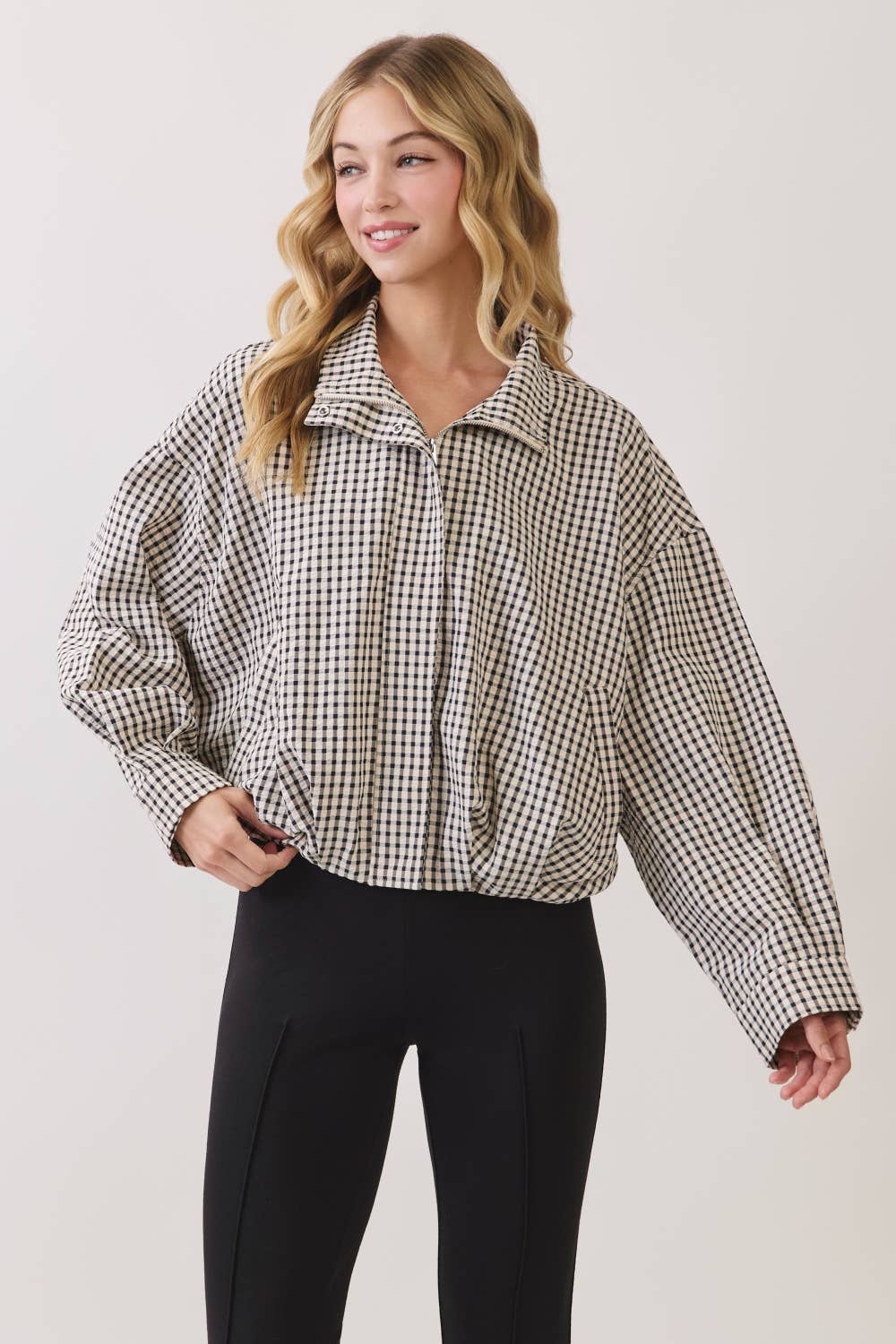 Gingham Jacket
