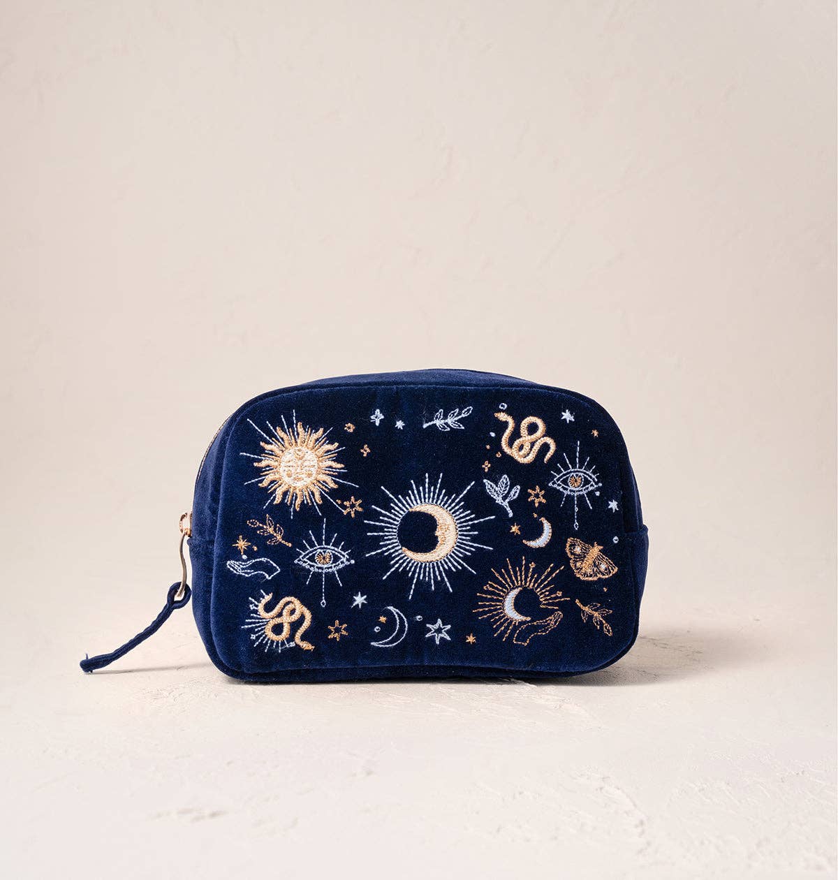 Boho Mysticism Makeup Bag - Blue