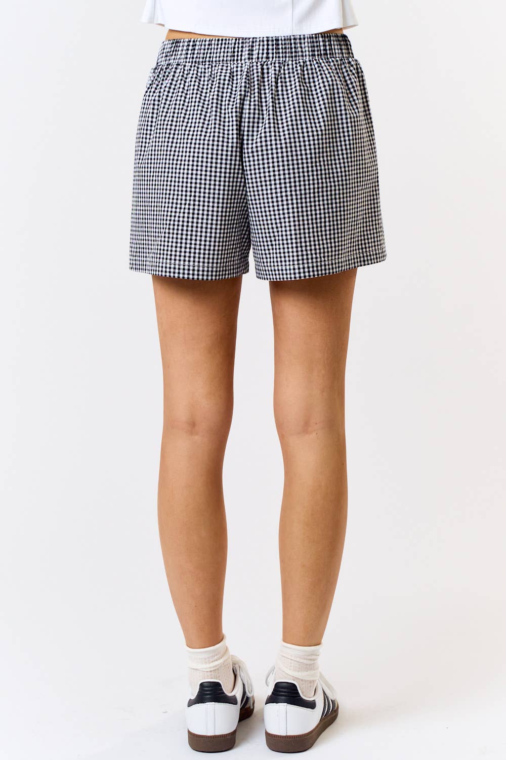 GINGHAM BOXER SHORTS