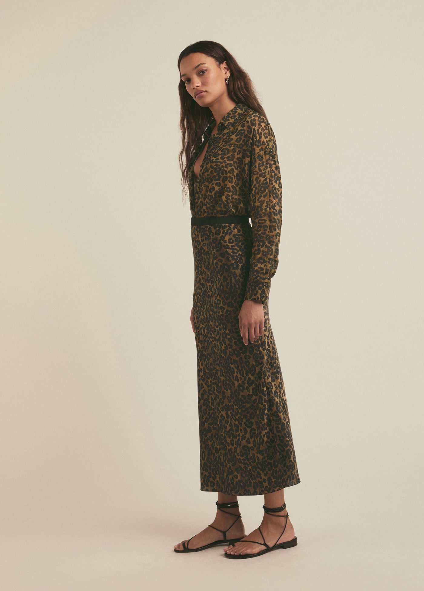 The Josie Skirt - Leopardo