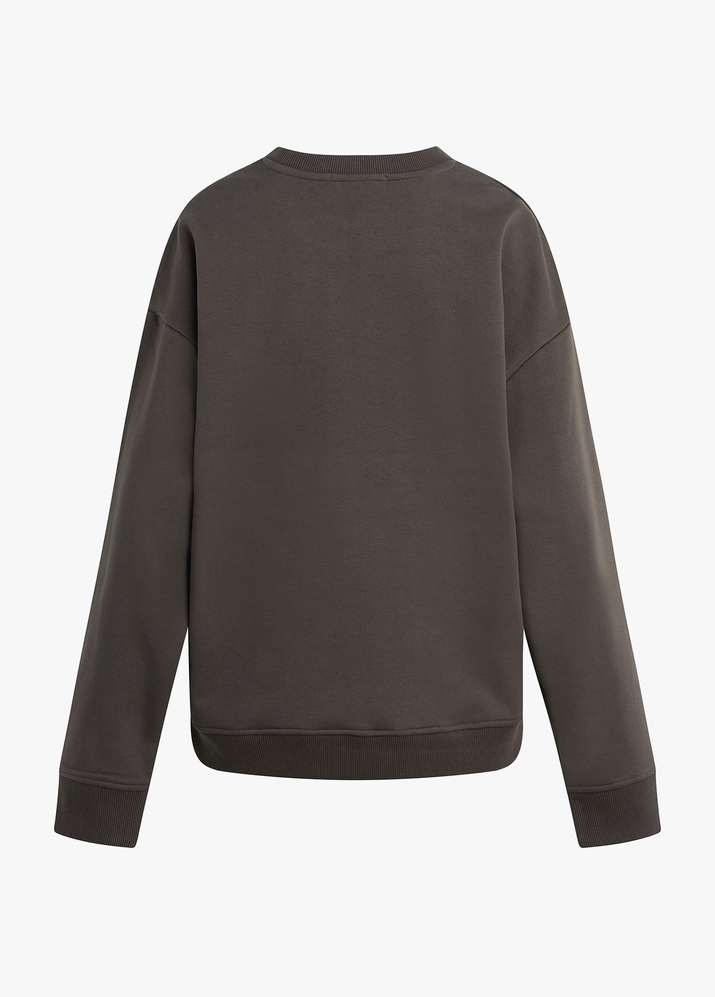 The Favorite Collegiate Sweatshirt - Coffee/Gardenia