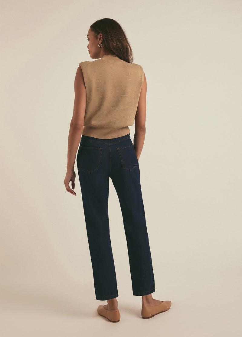 The Whitney Top - Tobacco