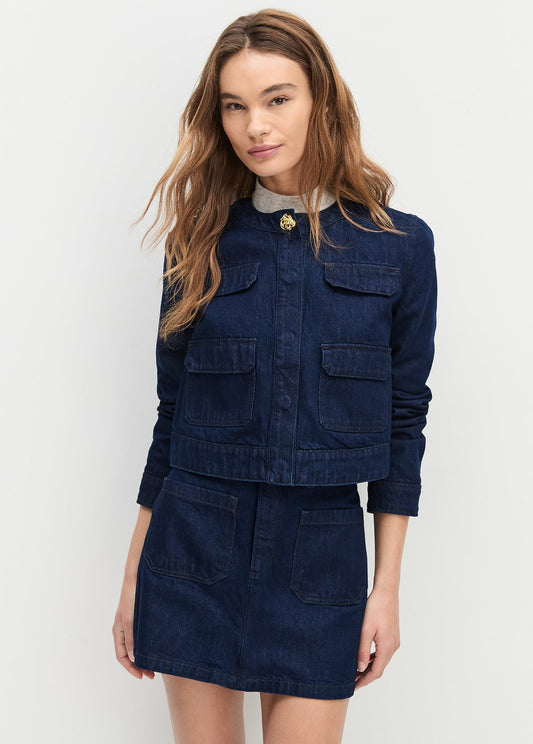The Denim Emily Jacket - Stout