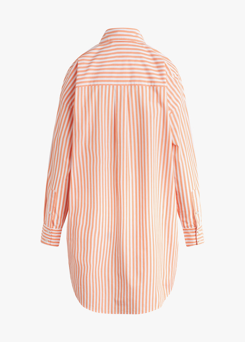 Tell Me About it Dress - Creamsicle Stripe