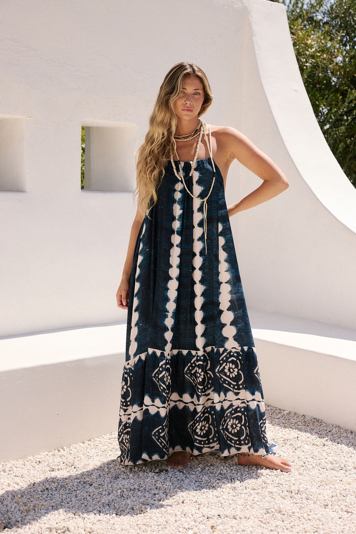 Drifters Krishna Maxi Dress - Indigo