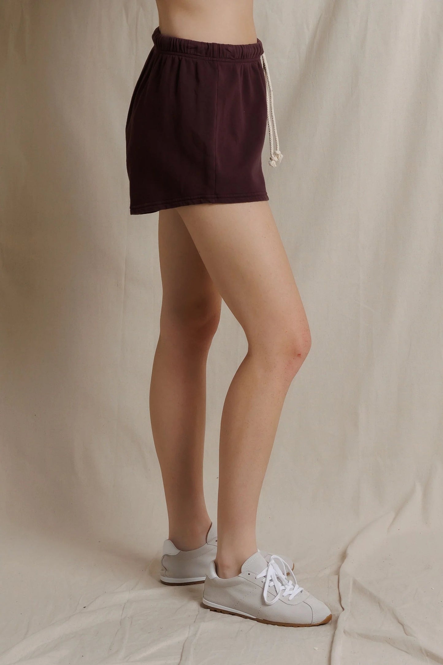 Layla Shorts - Cherry Lacquer