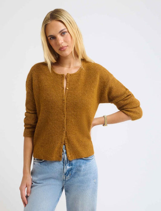 Newport Cardigan - Camel