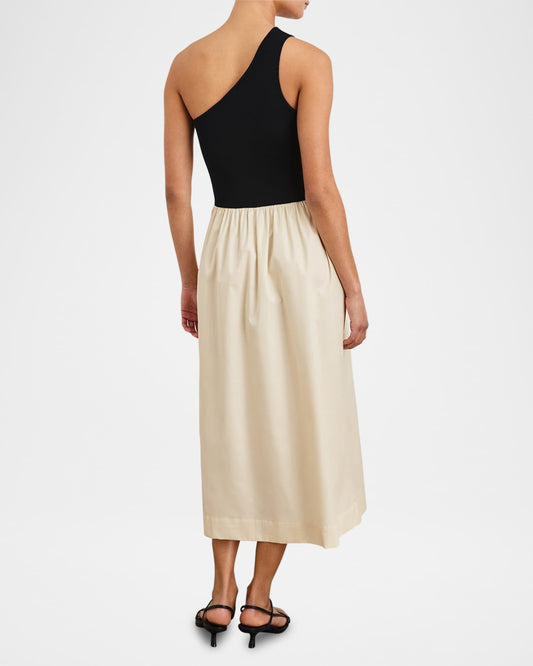 Anita Midi Dress - Black Ivory