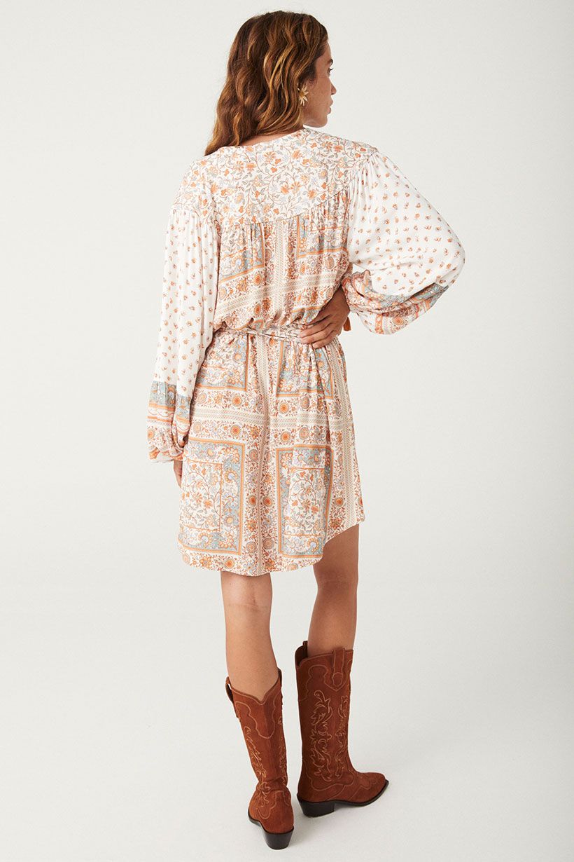 Sunshine Bandit Tunic Dress - Desert Sage