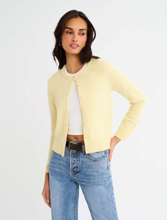 Seabrook Cardigan - Buttercream
