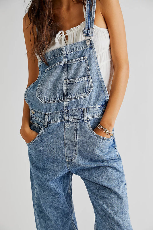 Ziggy Denim Overall - Powder Blue