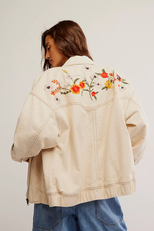 Dusty Trails Jacket - Ivory Combo