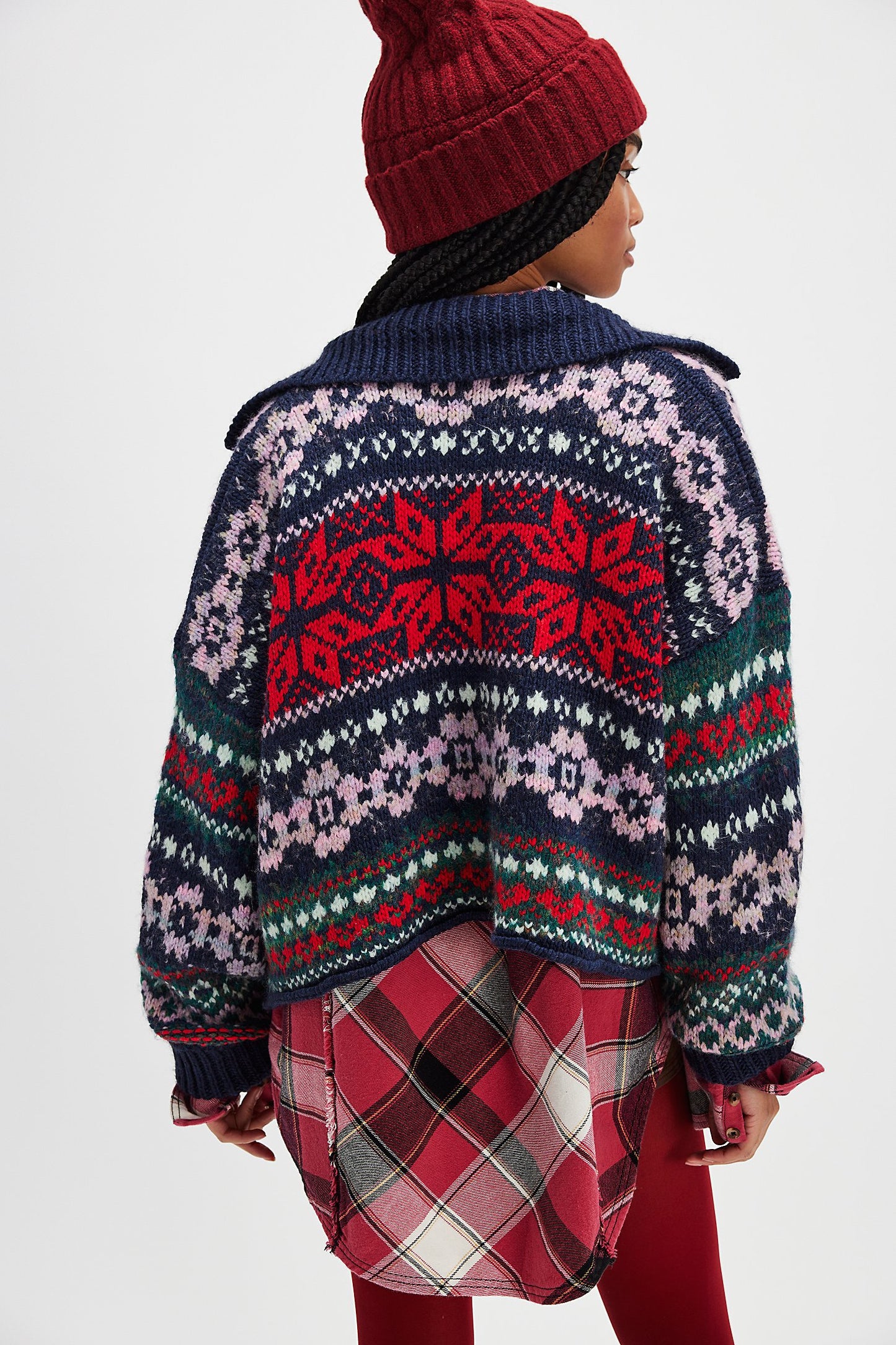 Snowdrift Cardi - Festive Combo