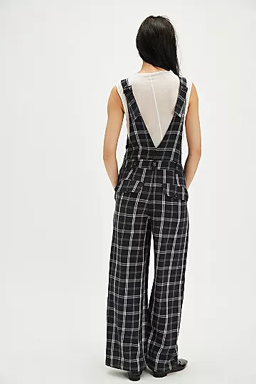 Mara Menswear Overalls - Black Combo