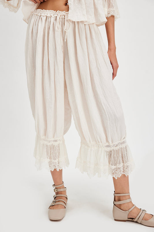 Forever Young Pant - White Alyssum