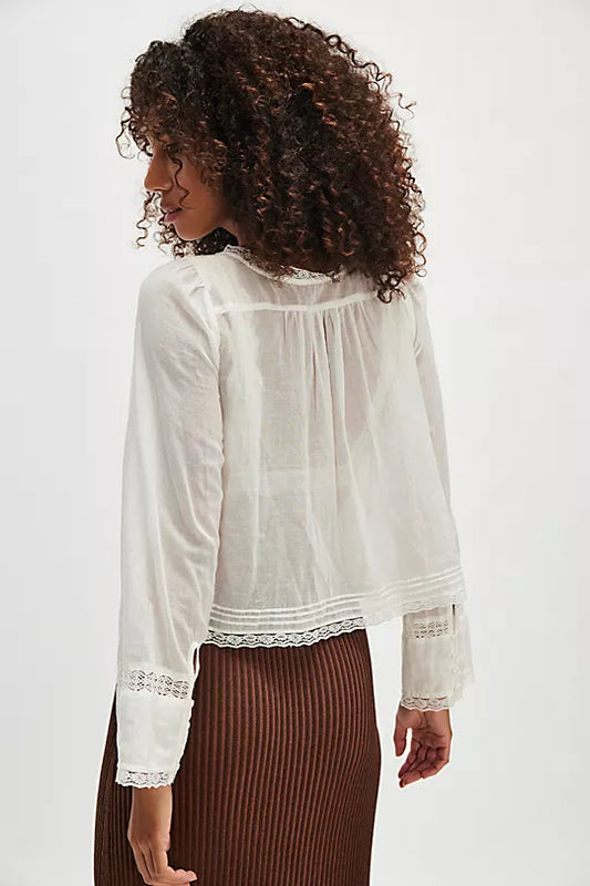 Longsleeve Evermore Top - Ivory
