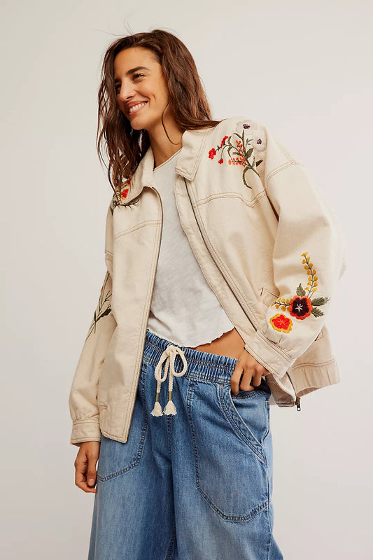 Dusty Trails Jacket - Ivory Combo