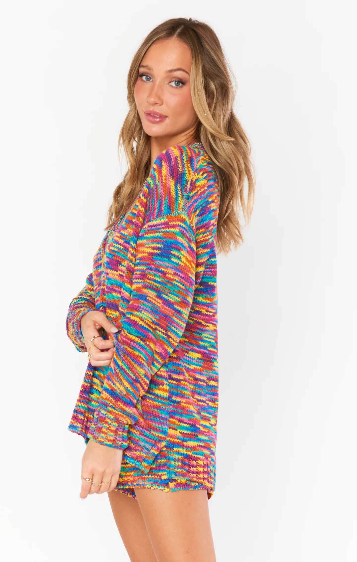 Boardwalk Shorts - Colorful Space Dye knit