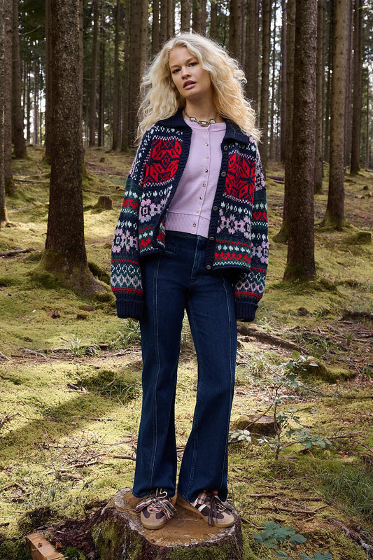 Snowdrift Cardi - Festive Combo