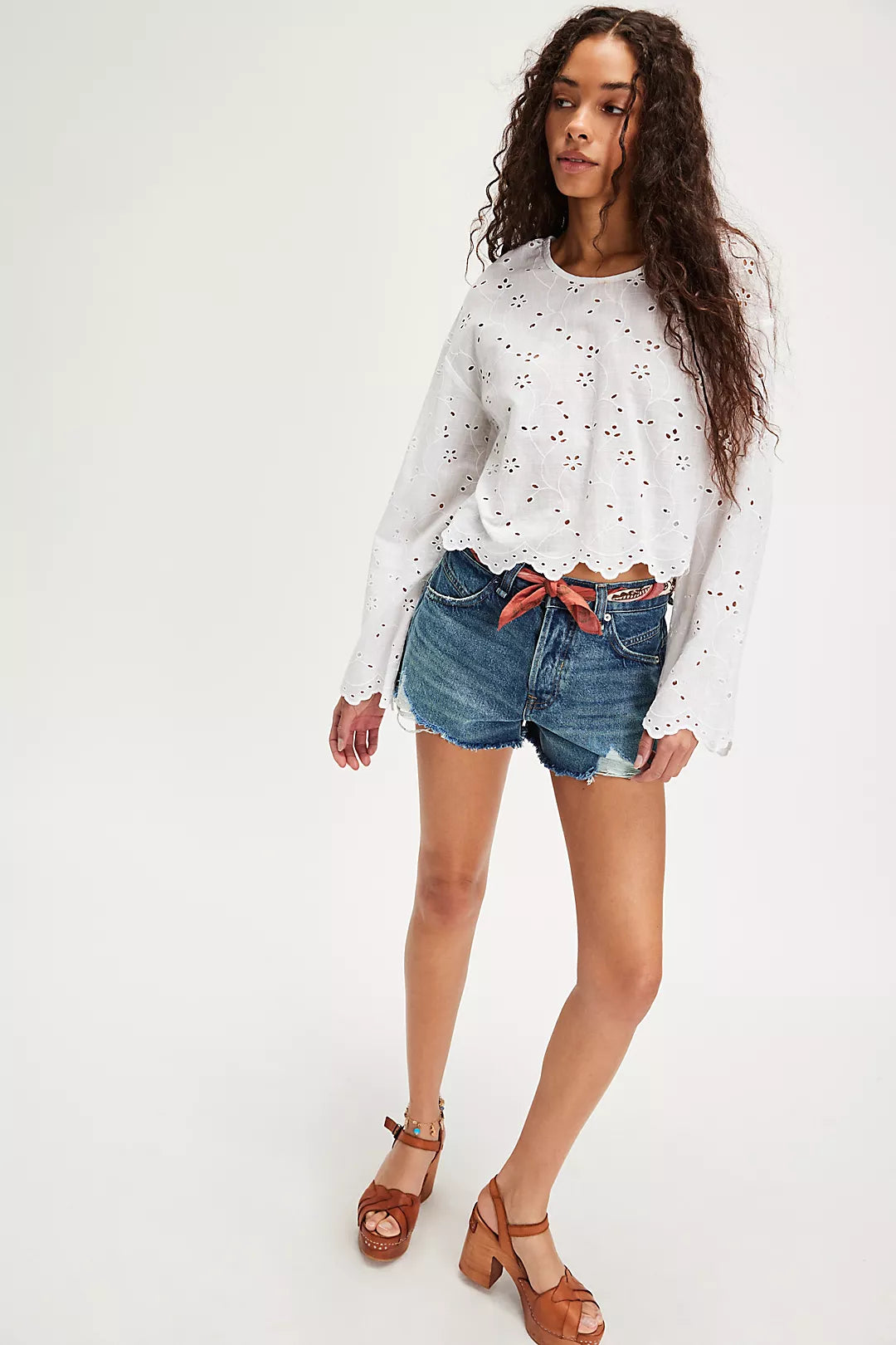 Now Or Never Denim Short - Sunsational