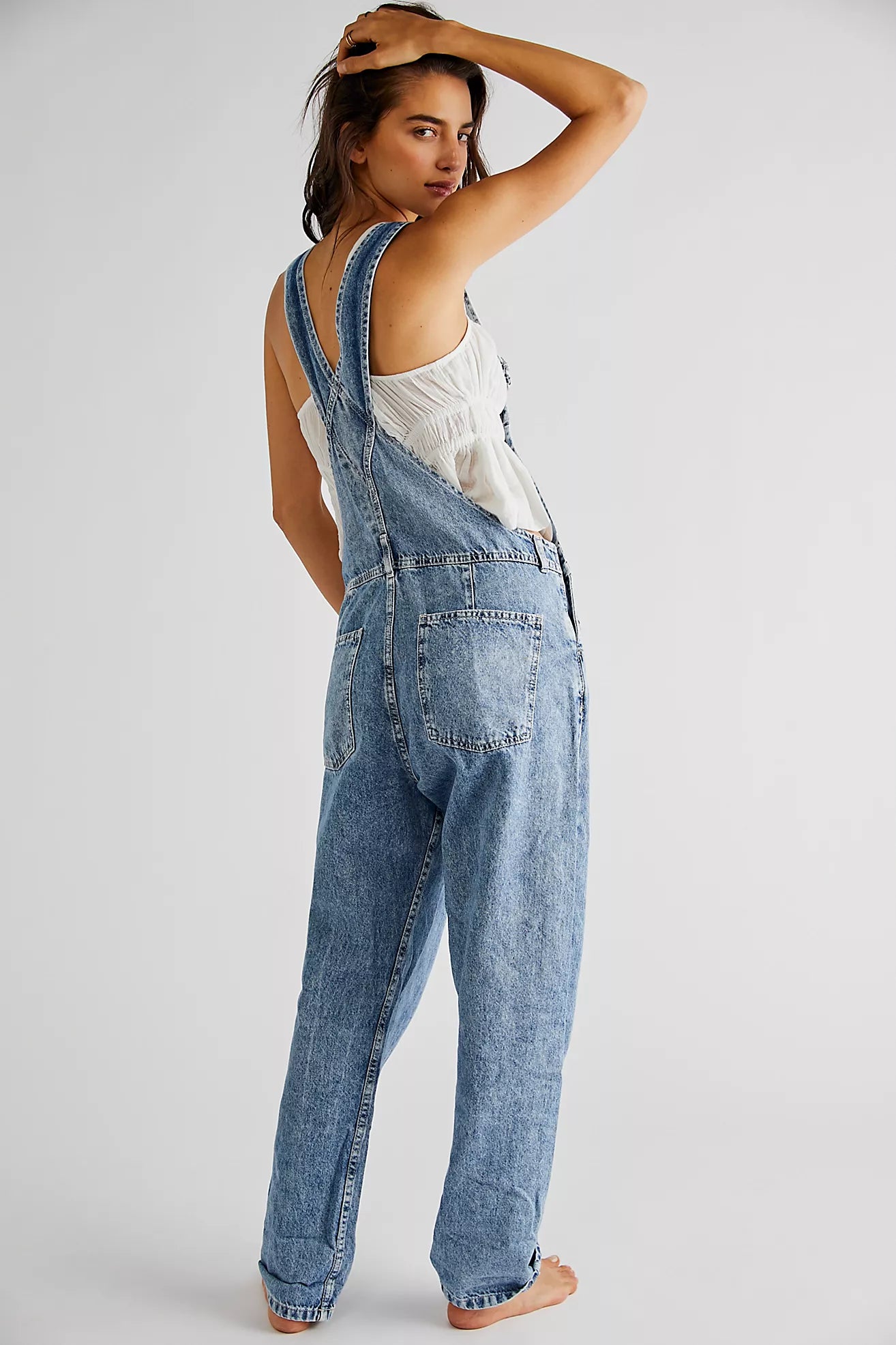 Ziggy Denim Overall - Powder Blue
