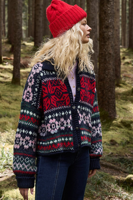 Snowdrift Cardi - Festive Combo