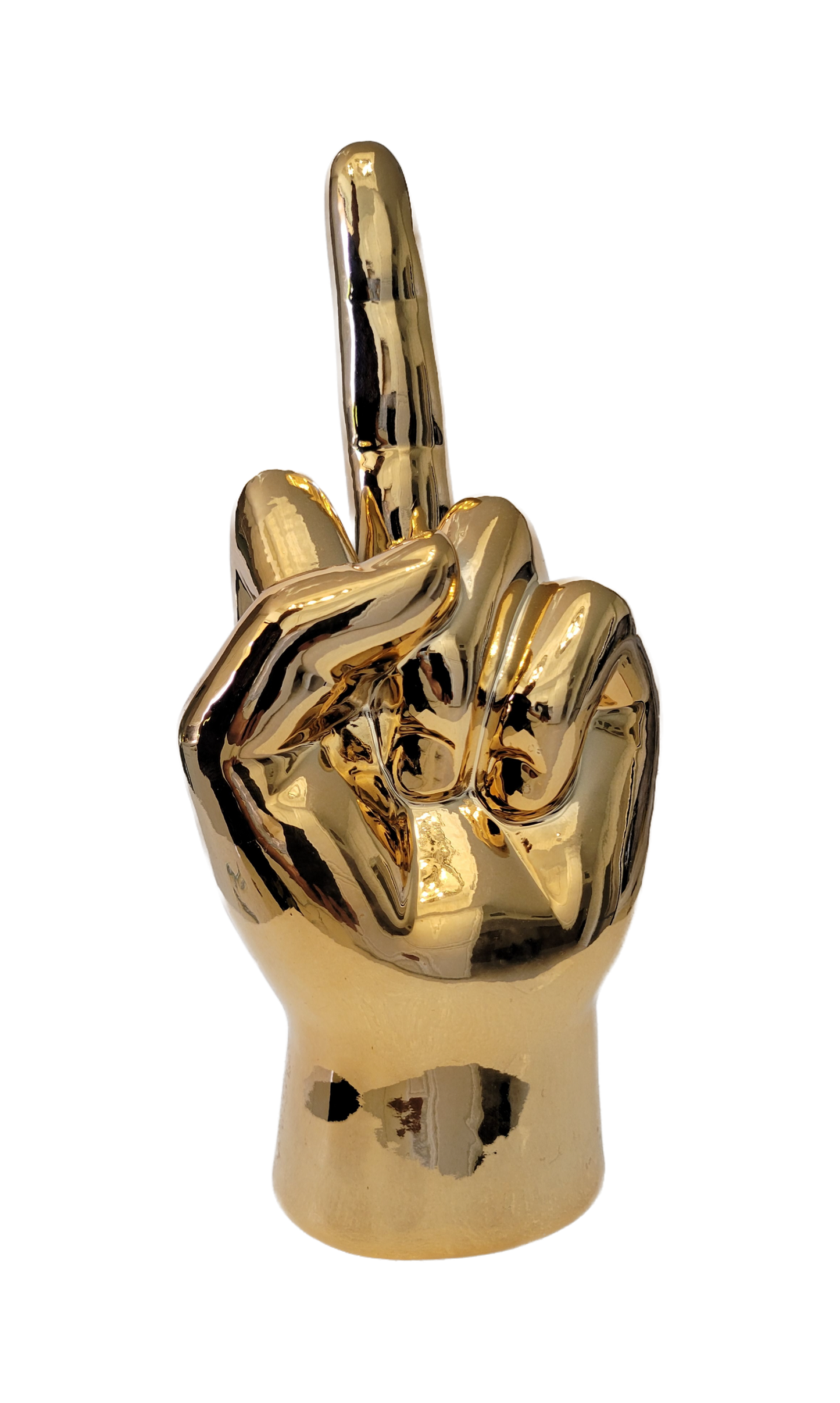 Bronze Middle Finger Tabletop - 9" tall