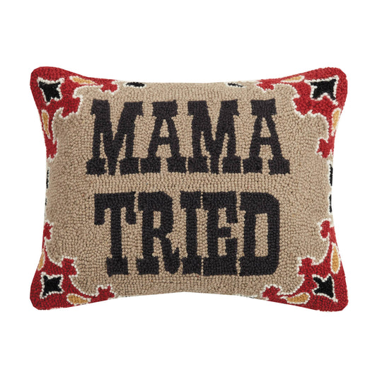 Mama Tried Hook Pillow in