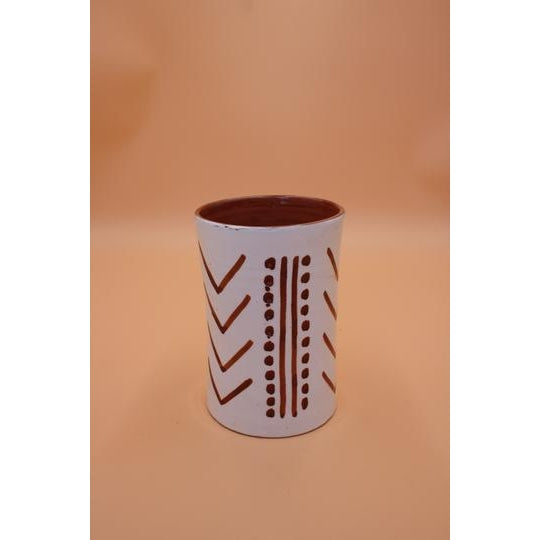 Moroccan Ceramic - Hand-Painted Kitchen Utensil Holder