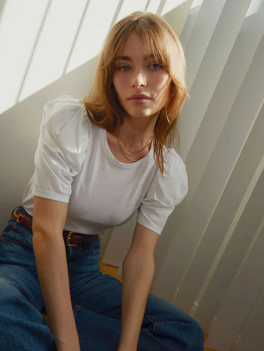 Caitlin Tee - White